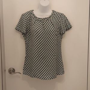 Boden Silk blend Jacquard Top
